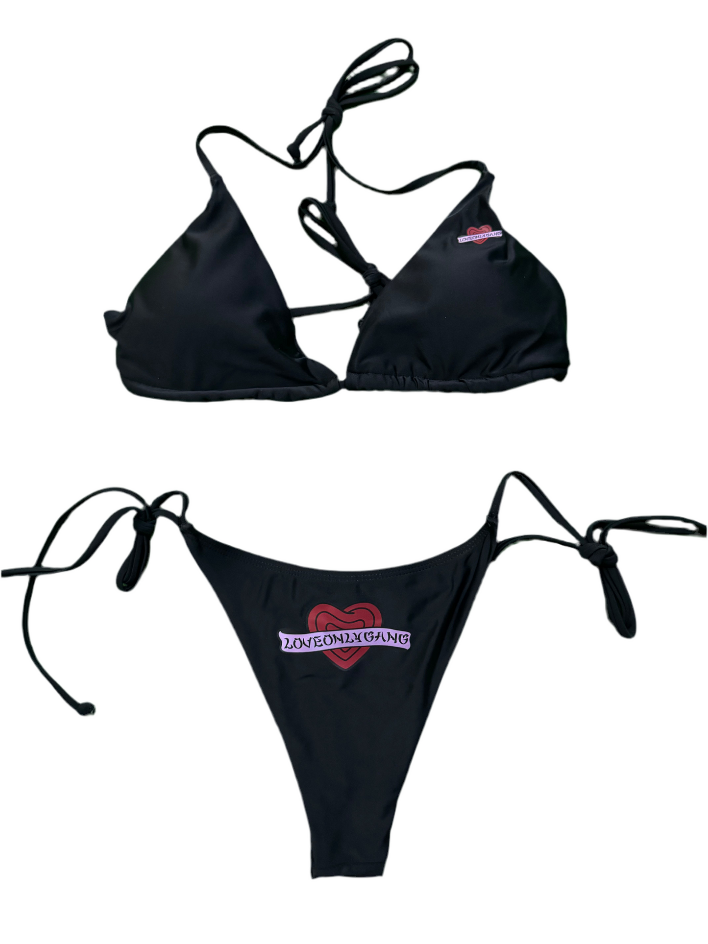 LOG bikini (BLACK)