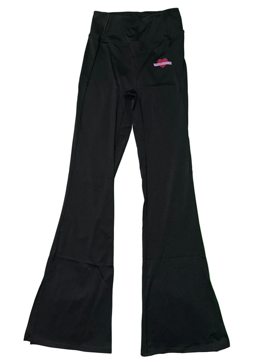LOG Women’s Flared Leggings (Rear Seam Scrunch)